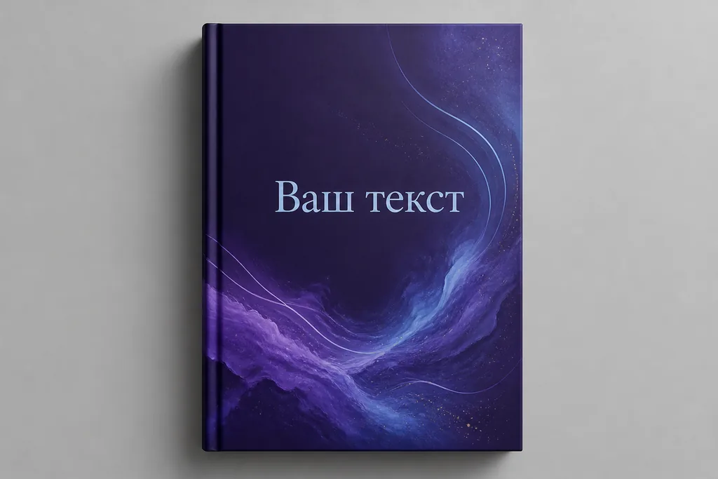 Фиолет. тёмно-фиолетовый с голубым акцентом