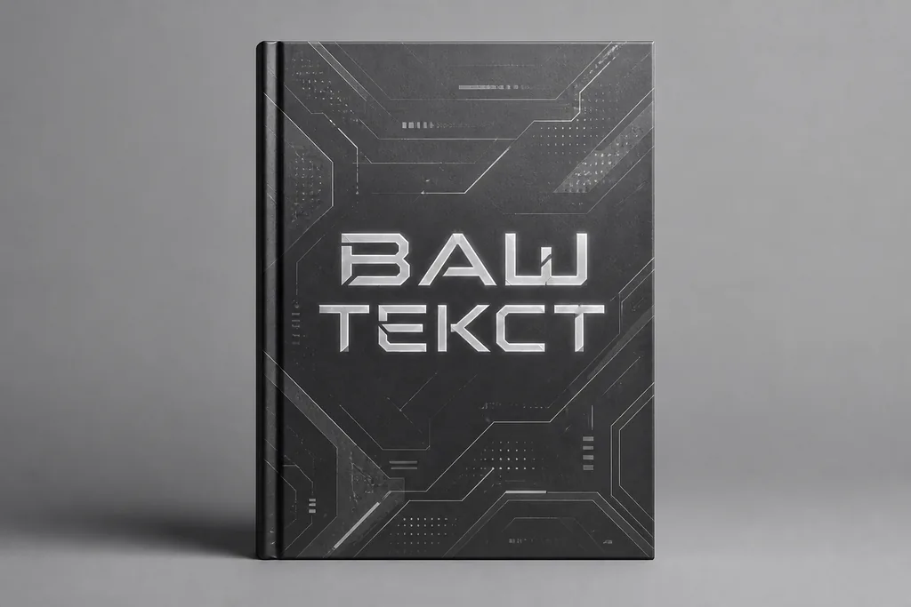 Техно. цифровой техно-шрифт