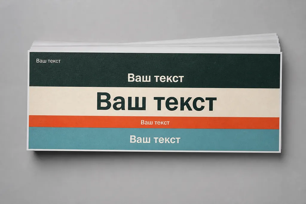 Стек. заголовок / визуал / низ