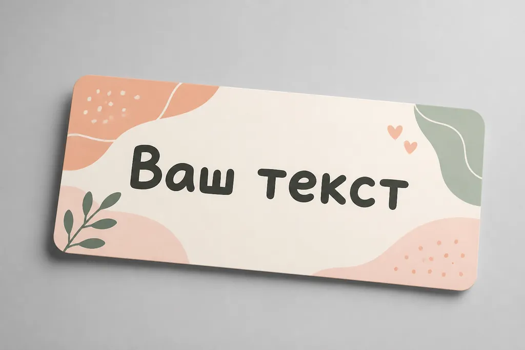 Скруглённый. мягкие формы букв