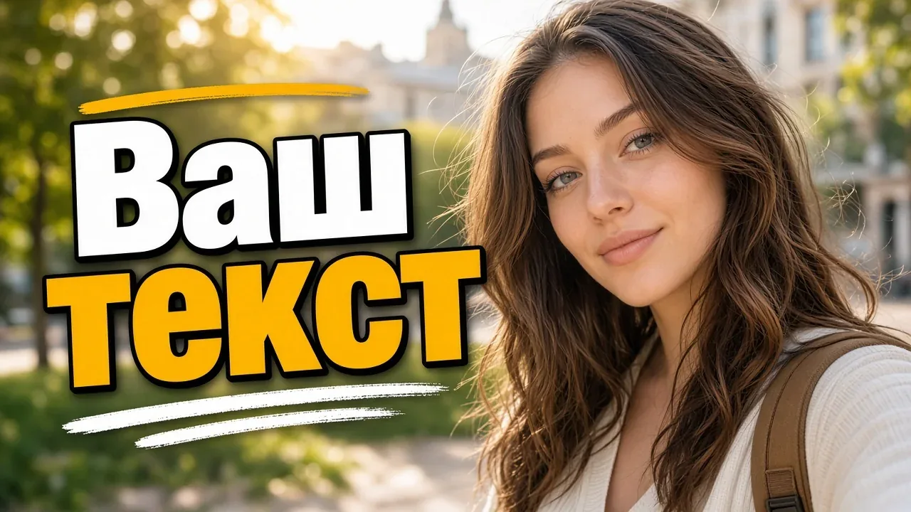 Влог дневной свет и «Ваш текст»