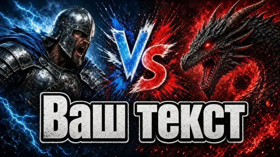 VS-композиция с «Ваш текст»