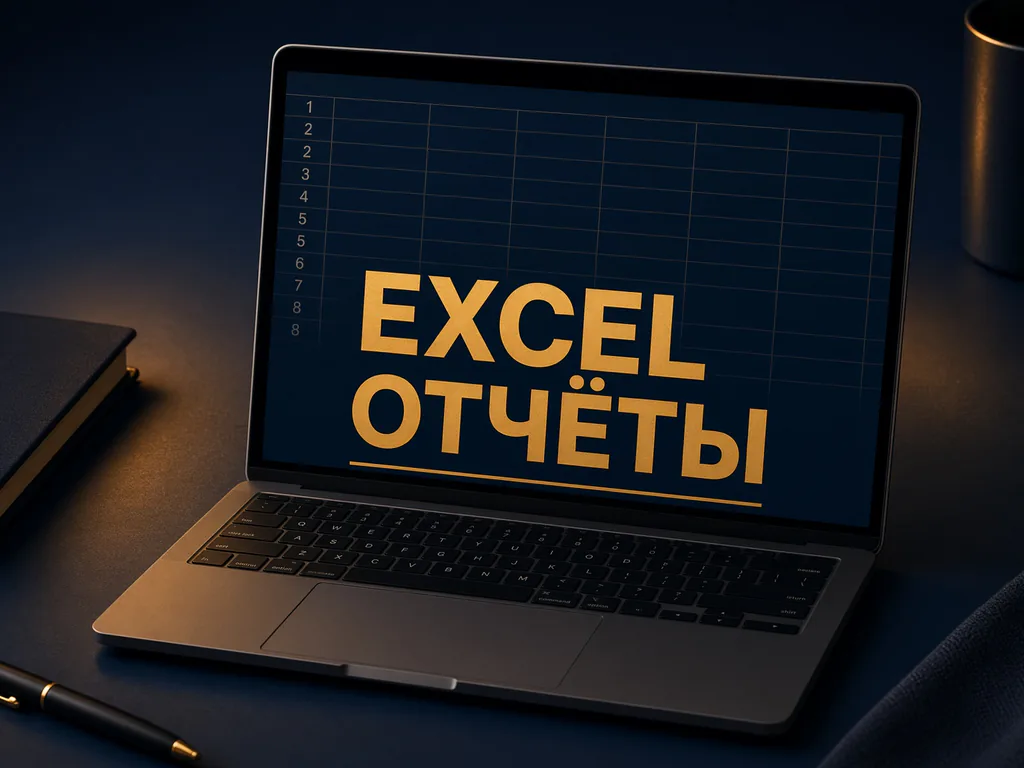 Курс 4:3: ноутбук и строки EXCEL / ОТЧЁТЫ