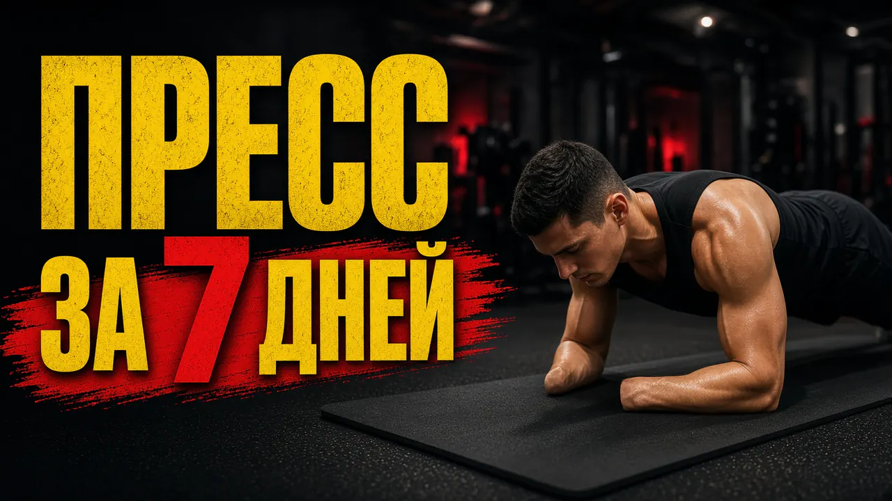 YouTube 16:9: зал и строка «ПРЕСС ЗА 7 ДНЕЙ»