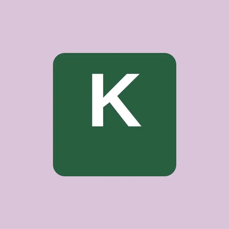 До: Буква K · интарсия