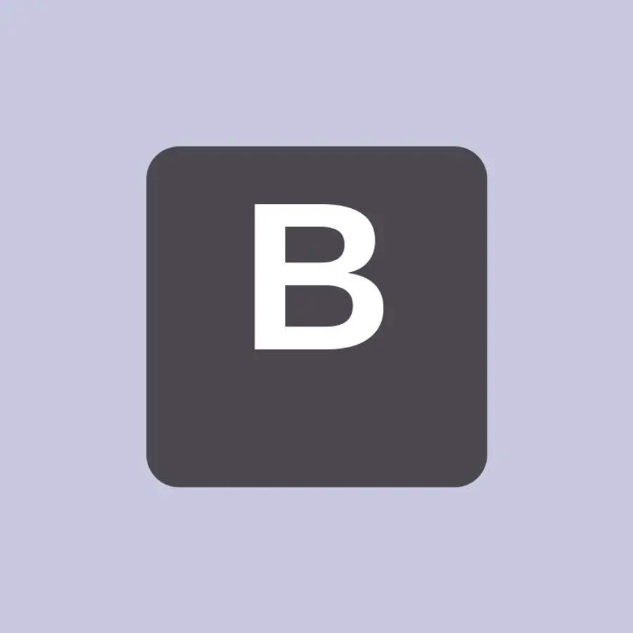 До: Буква B · бисер №8