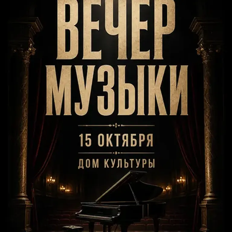 Кинопоказ. кинематографический кадр-настроение, строгий заголовок