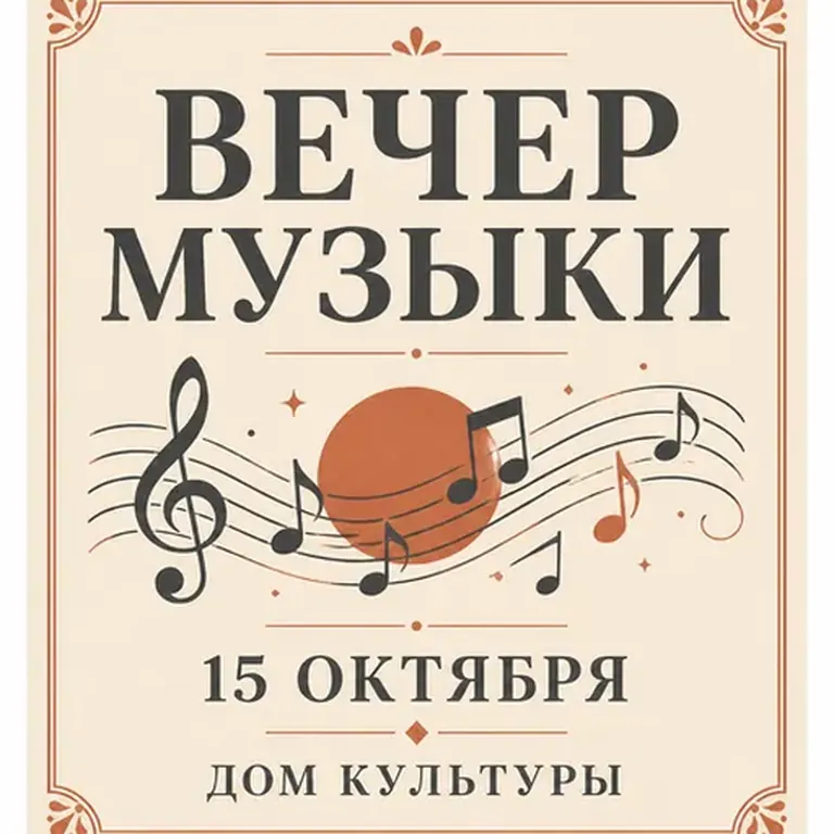 Кремовый и терракота. тёплый кремовый фон, графитовый текст, терракотовая деталь
