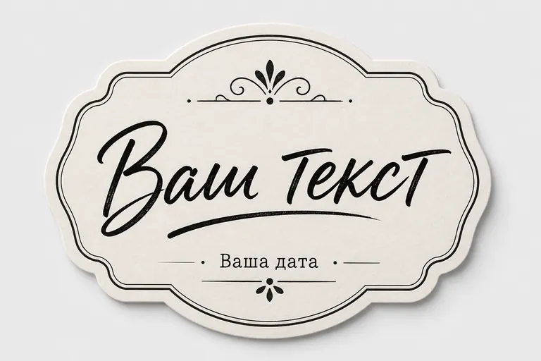 Ручной. рукописный акцент