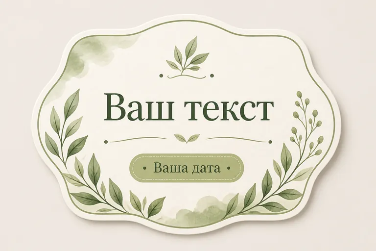 Органический. мягкие линии и природный ритм