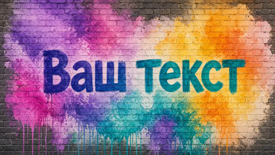 Акварель: прозрачные заливки street-art
