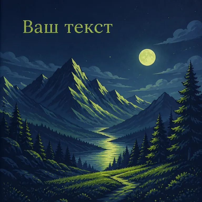 Синий и лайм. глубокий синий с лаймовым акцентом