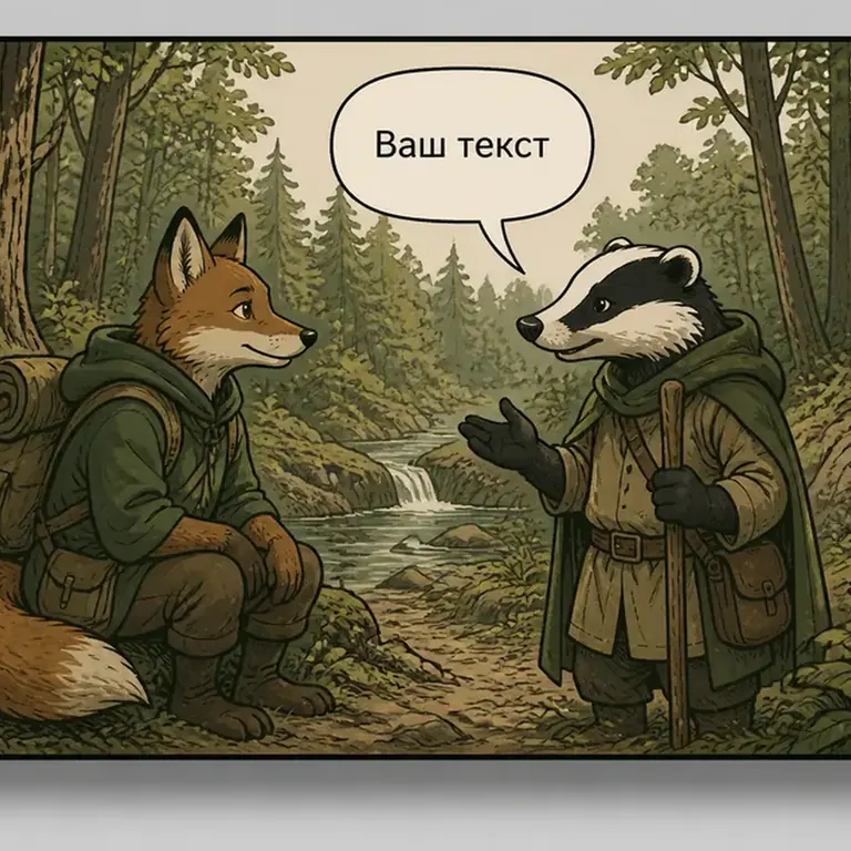 Хвойный. тёмно-зелёный и песочный