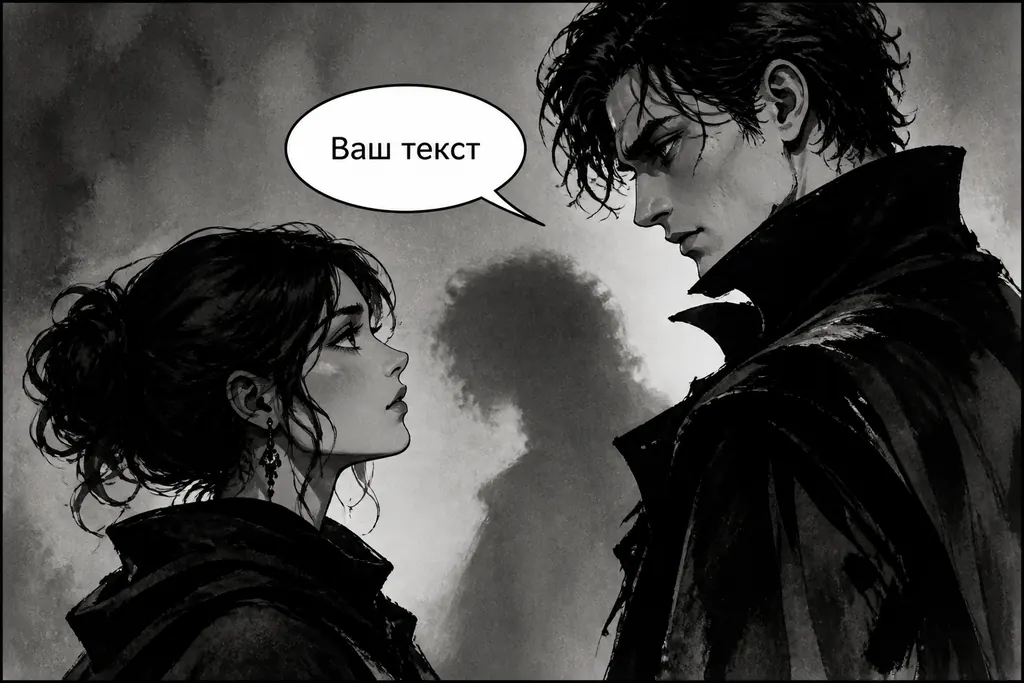 Ч/Б. чёрный и белый без цветных акцентов