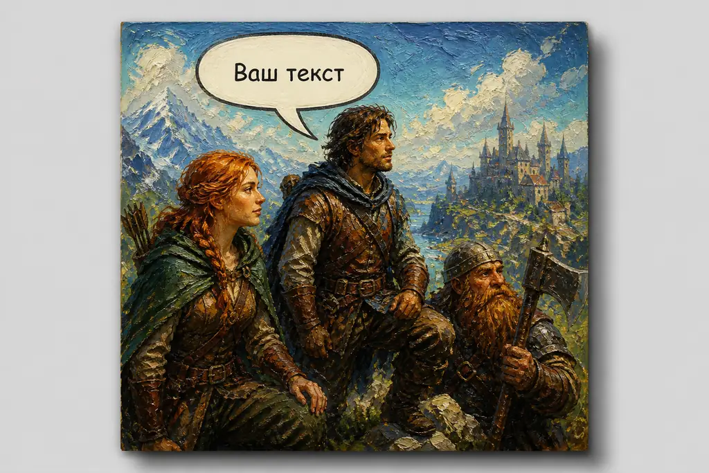 Масло. живописный мазок