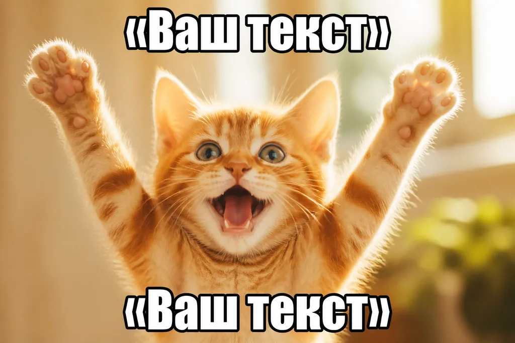Радость. светлая энергичная подача