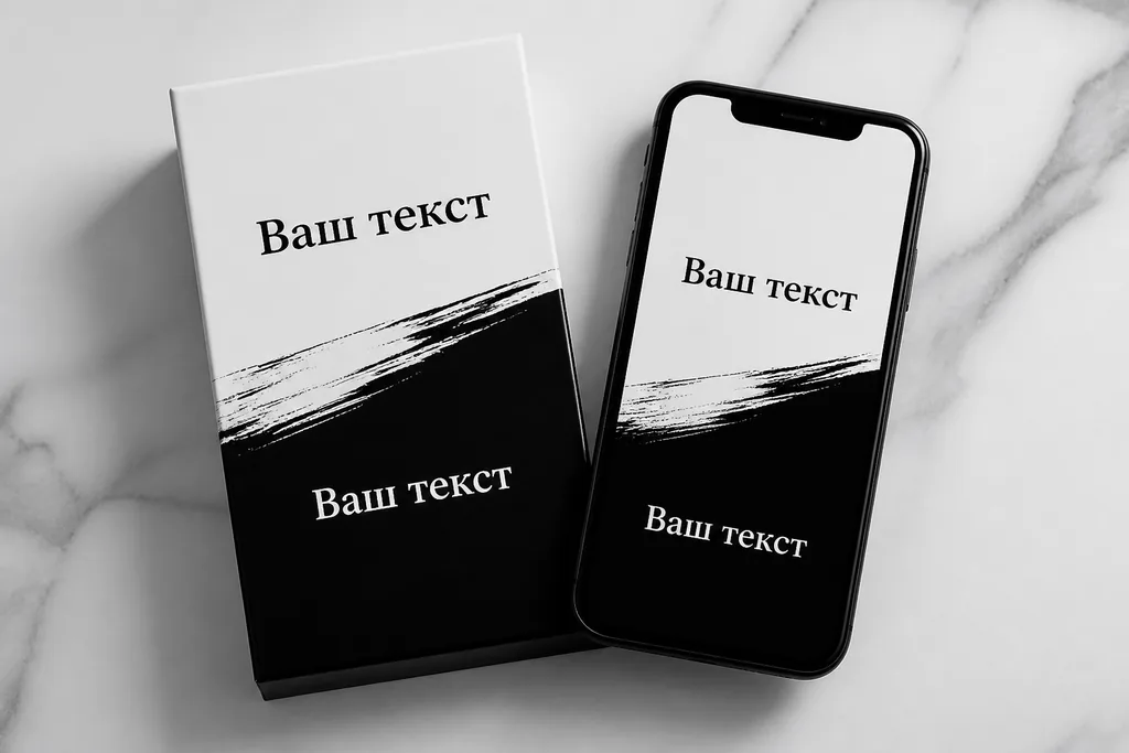 Ч/Б. чёрный и белый без цветных акцентов
