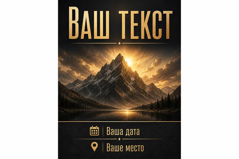 Стек. заголовок / визуал / низ