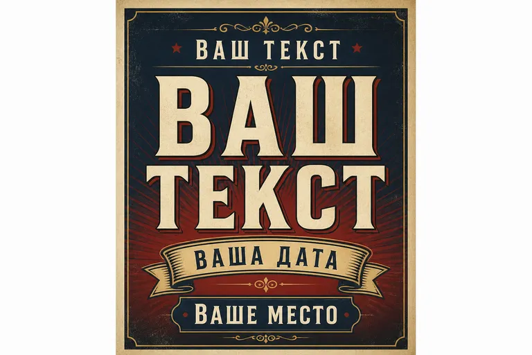 Классика афиши. афишная иерархия