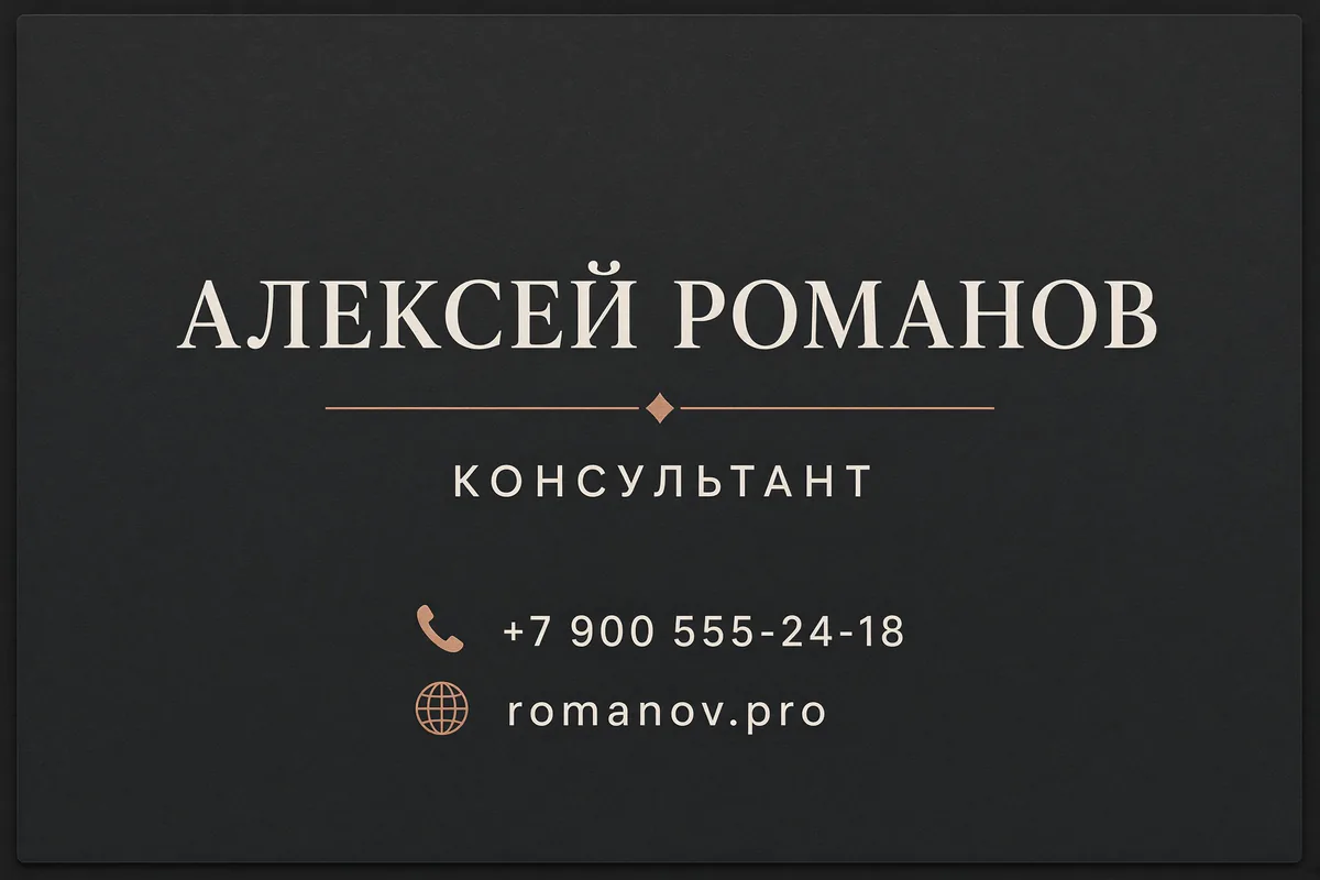 Графит и медь. матовый графитовый фон, кремовый текст, медный акцент