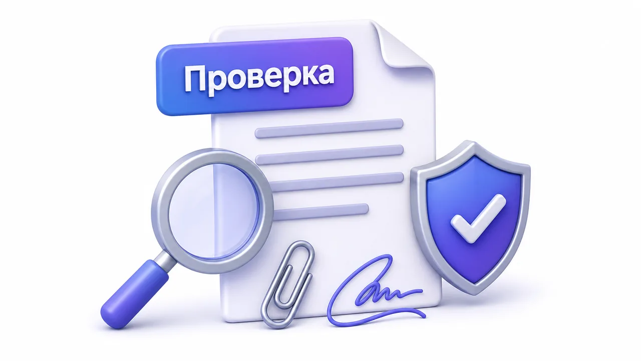 Контрольный список для проверки обращения перед отправкой