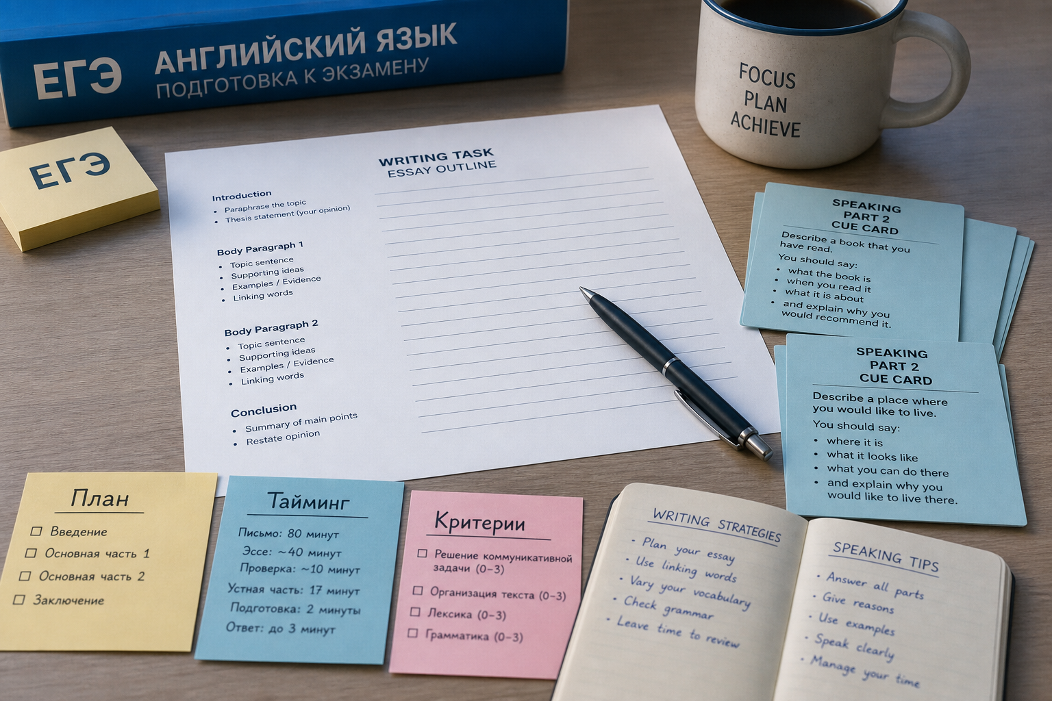 ЕГЭ по английскому: системная подготовка