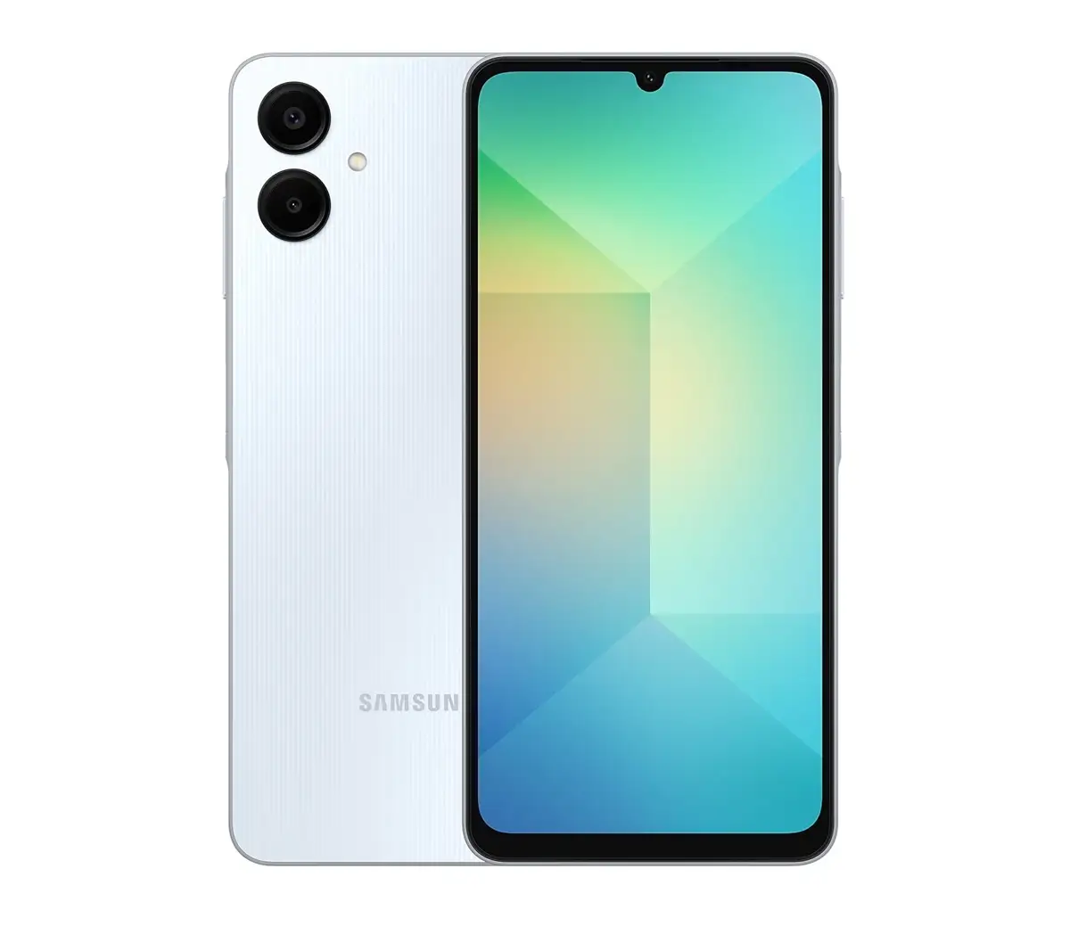 Рендеры Samsung Galaxy A06 в двух цветовых вариантах