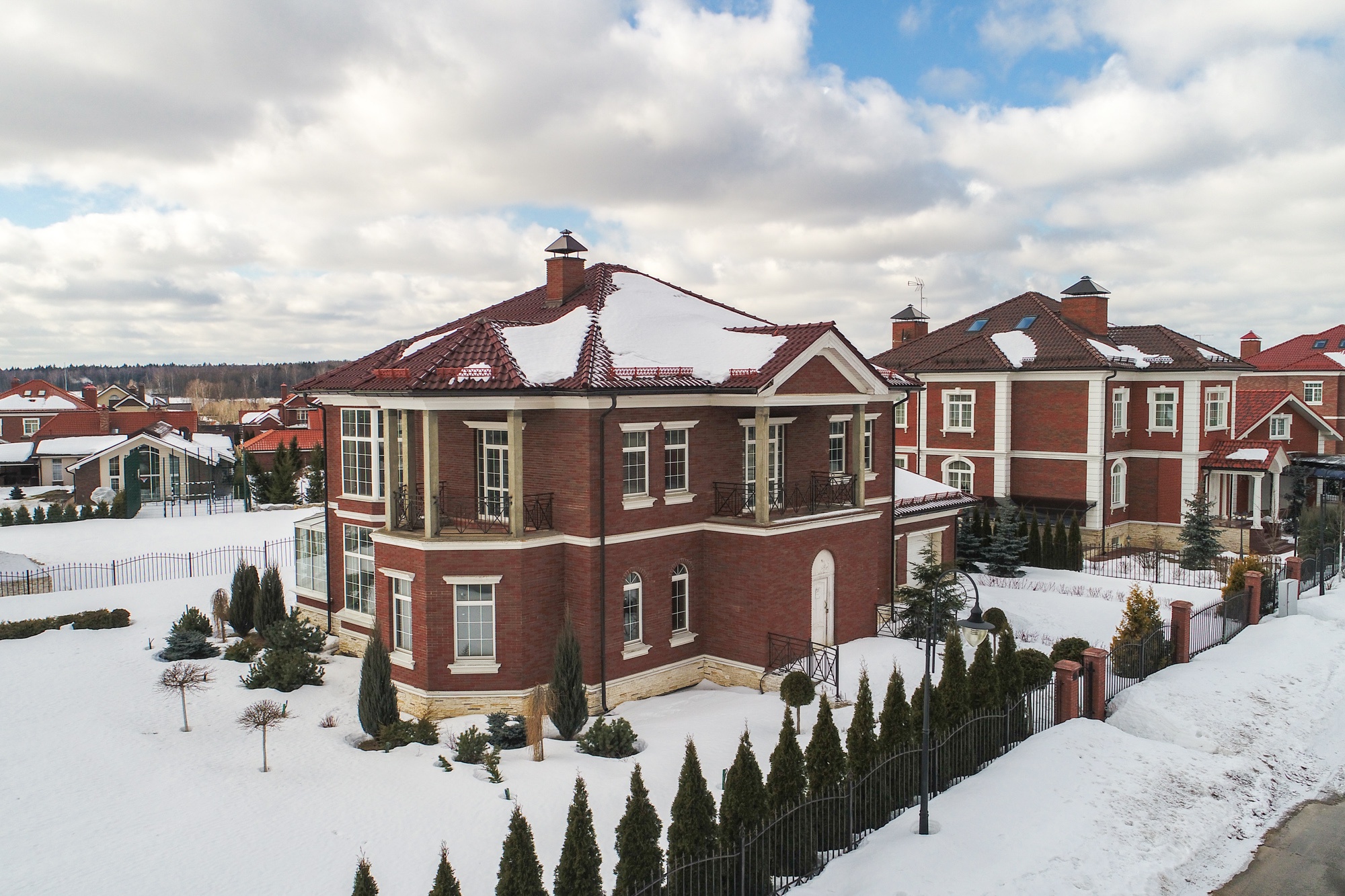 Дома и участки в КП «Праймвиль» — New Moscow House