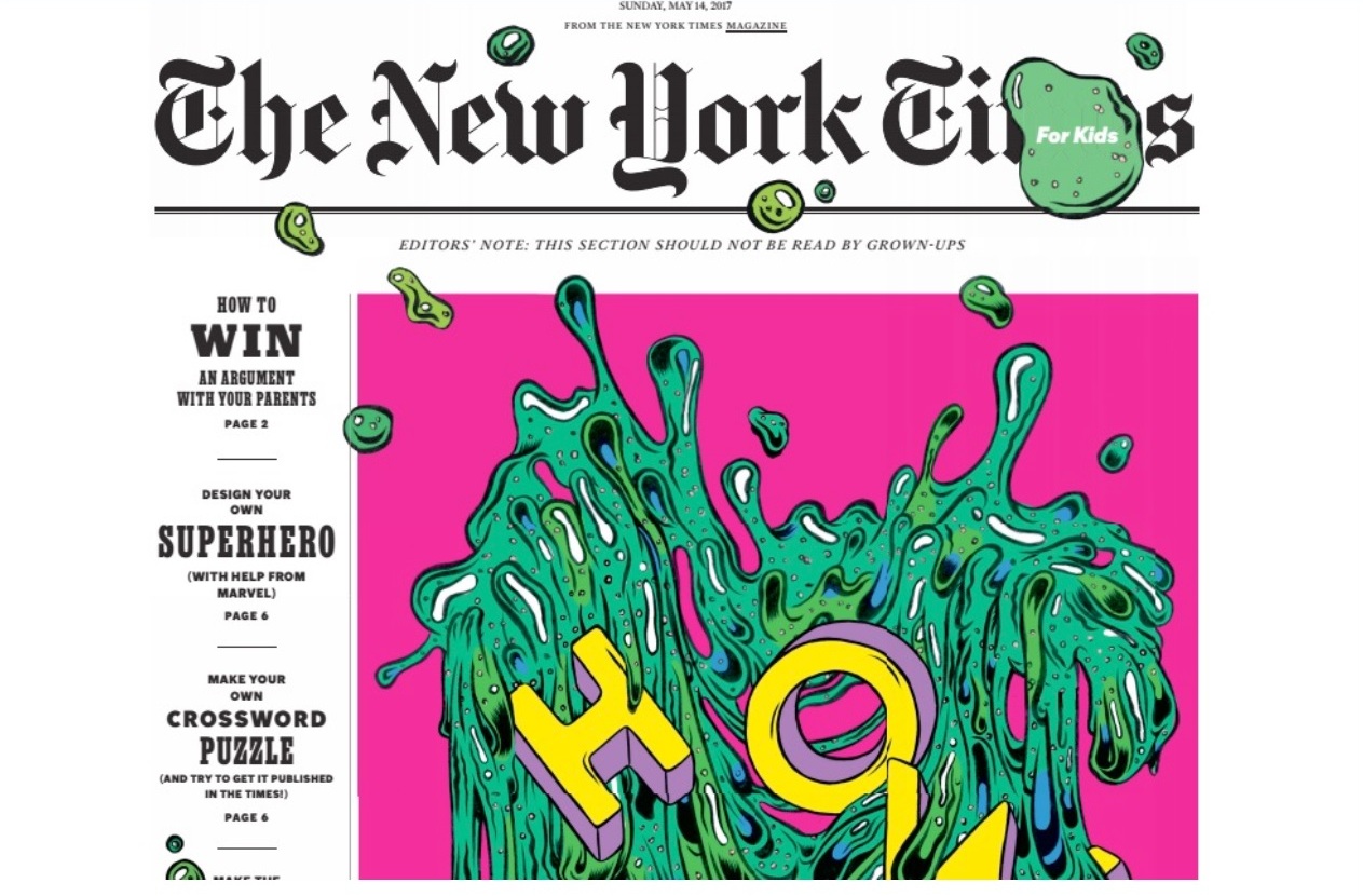 Дети дают печатным СМИ второй шанс. Доказано NYT