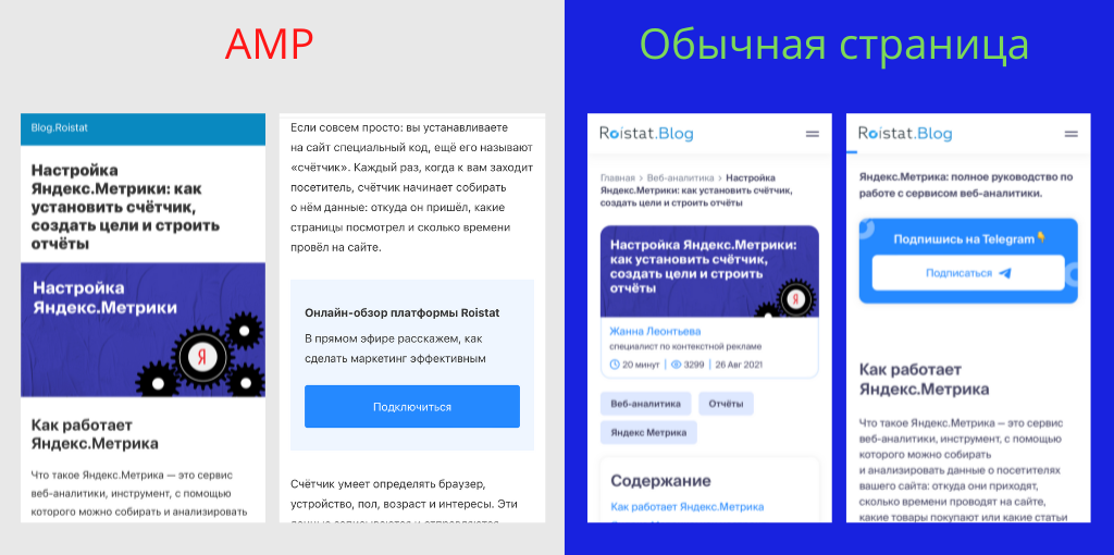 Изображение 3 для статьи Стоит ли подключать Турбо-страницы Яндекса и Google AMP: плюсы и минусы 