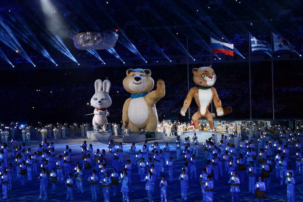 маскоты Олимпиады в Сочи