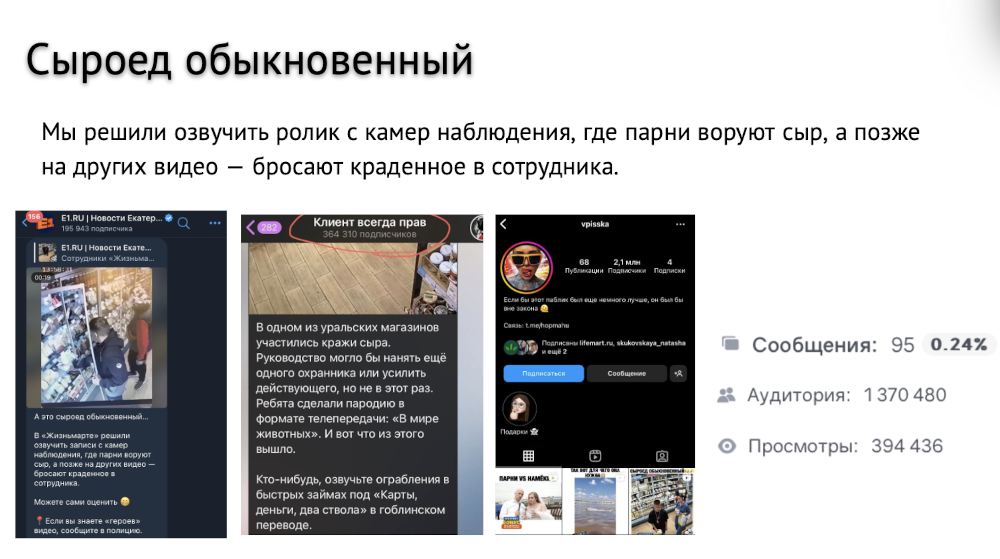 инфоповод для СМИ