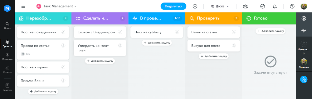 kanban доска