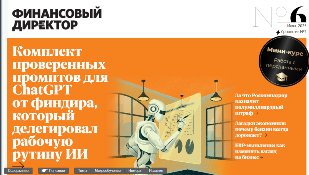 «Финансовый директор»