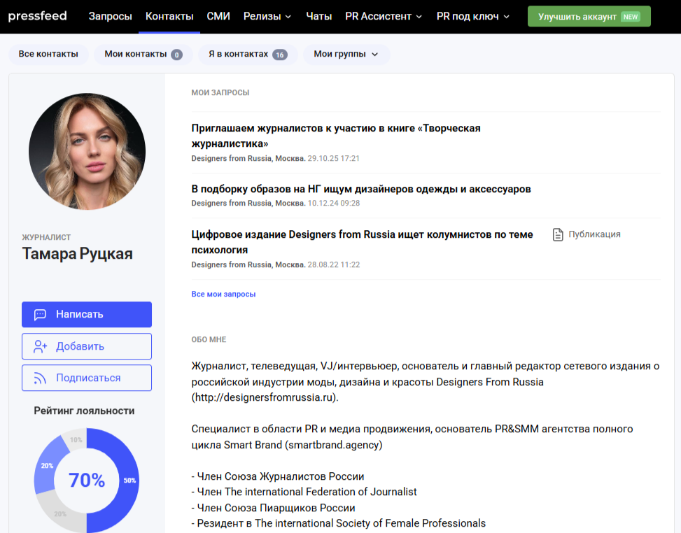 видимость в сми