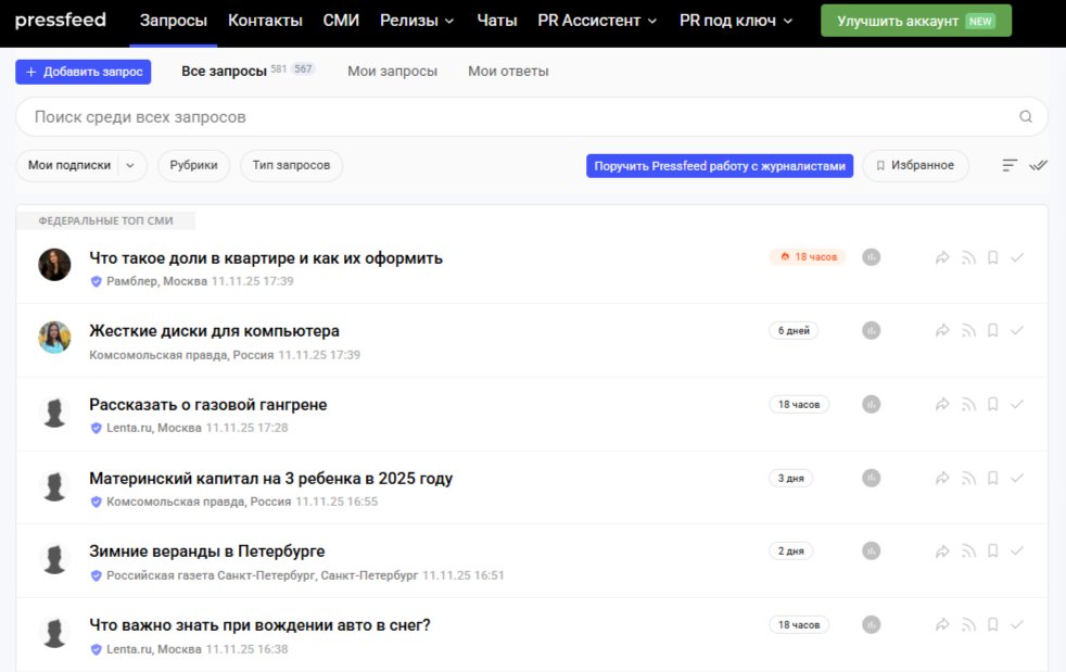 видимость в медиа