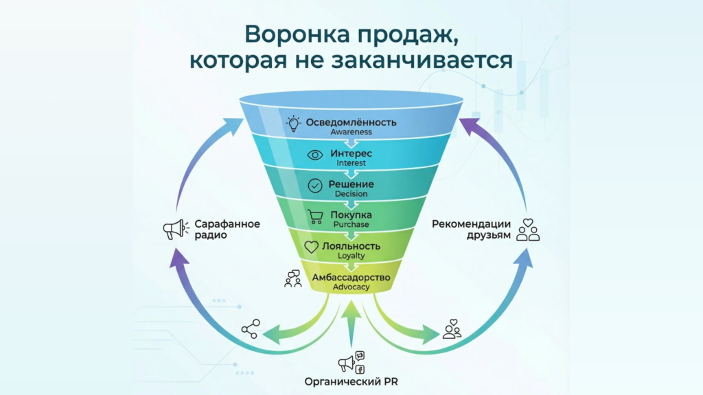 воронка продаж перевернутая