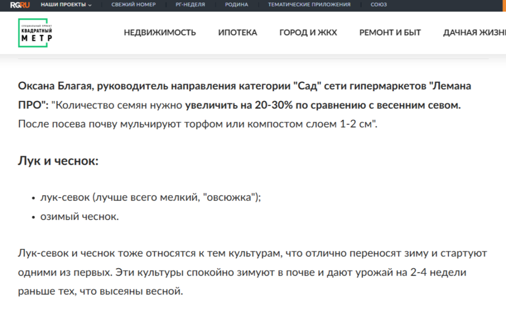 комментарий в СМИ