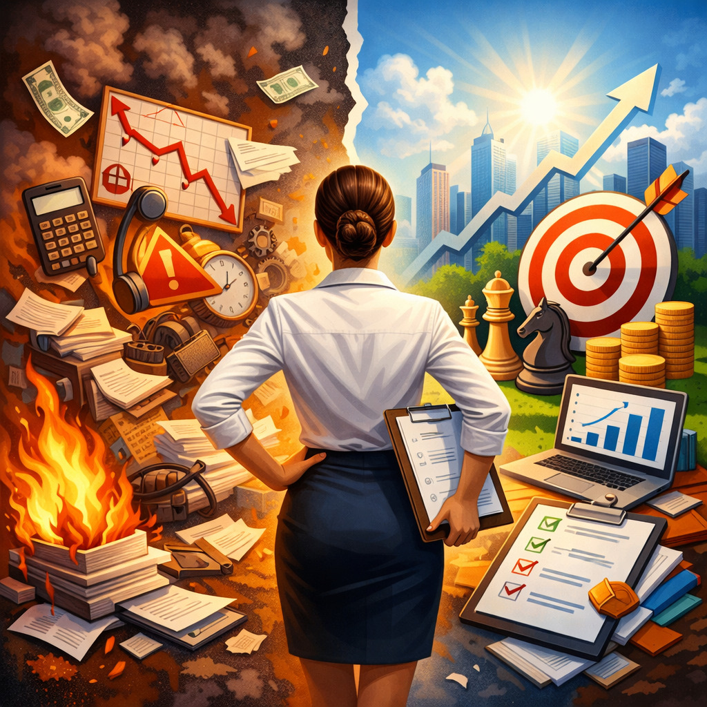 Как вывести компанию из управленческого хаоса