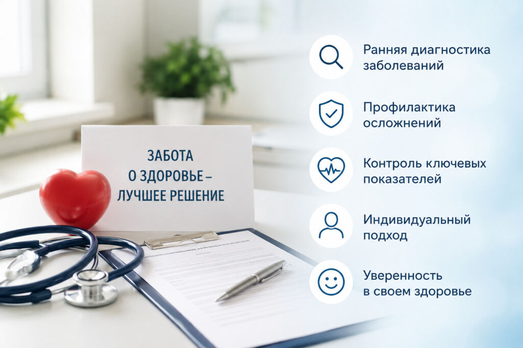 Как чекап помогает вовремя заметить изменения в здоровье