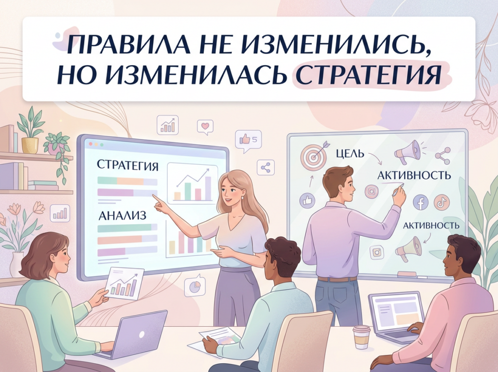 Правила не изменились, но изменилась стратегия