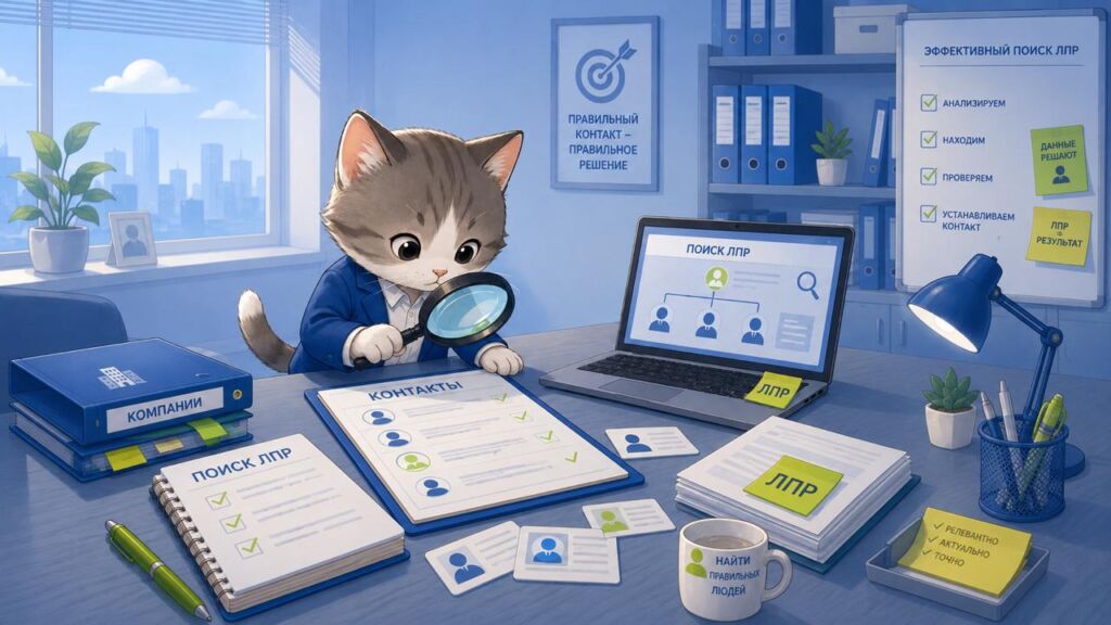Как найти контакты ЛПР и написать письмо, на которое не ответят отпиской