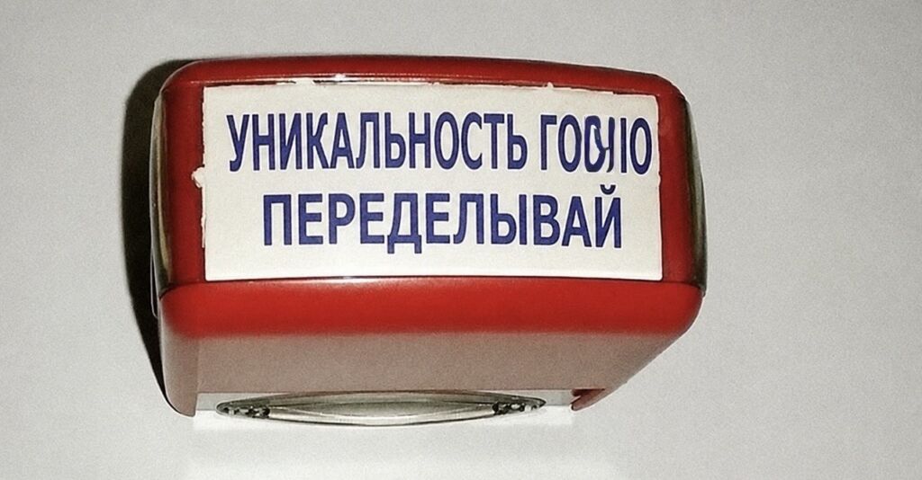 Уникальность текста и ее нулевое влияние на трафик