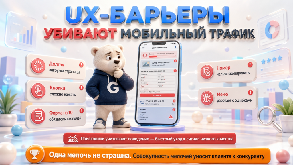 Почему ваш сайт не продает, даже если на него заходят тысячи людей