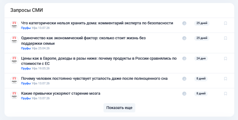 местные сми