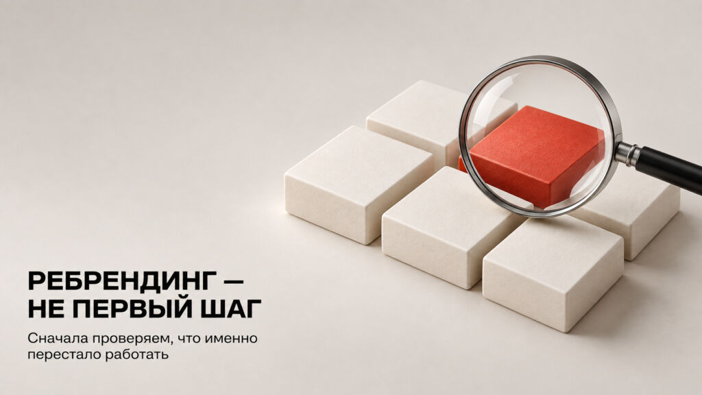 Что мы проверяем перед тем, как рекомендовать компании ребрендинг
