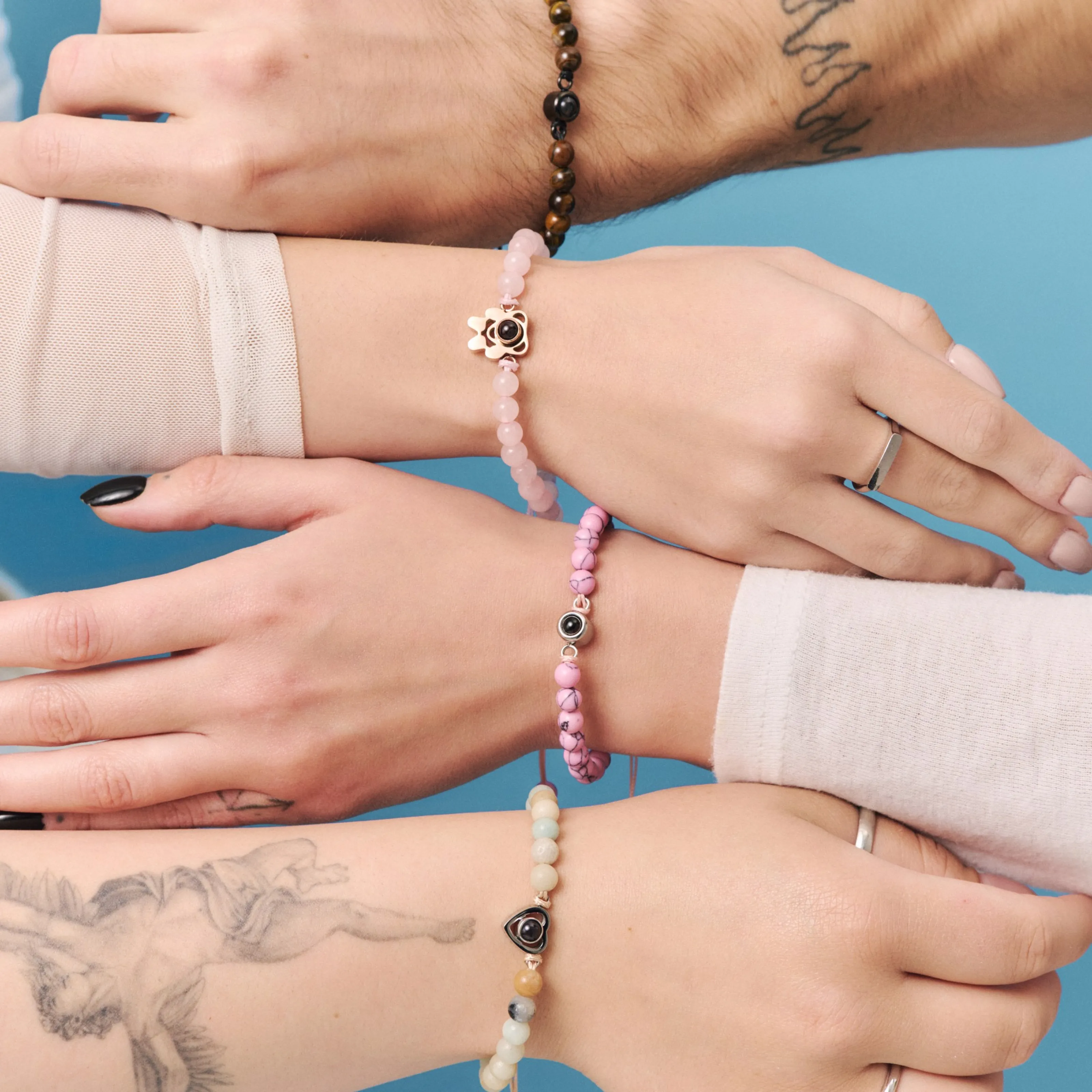 Минерал белый амазонит для создания украшений