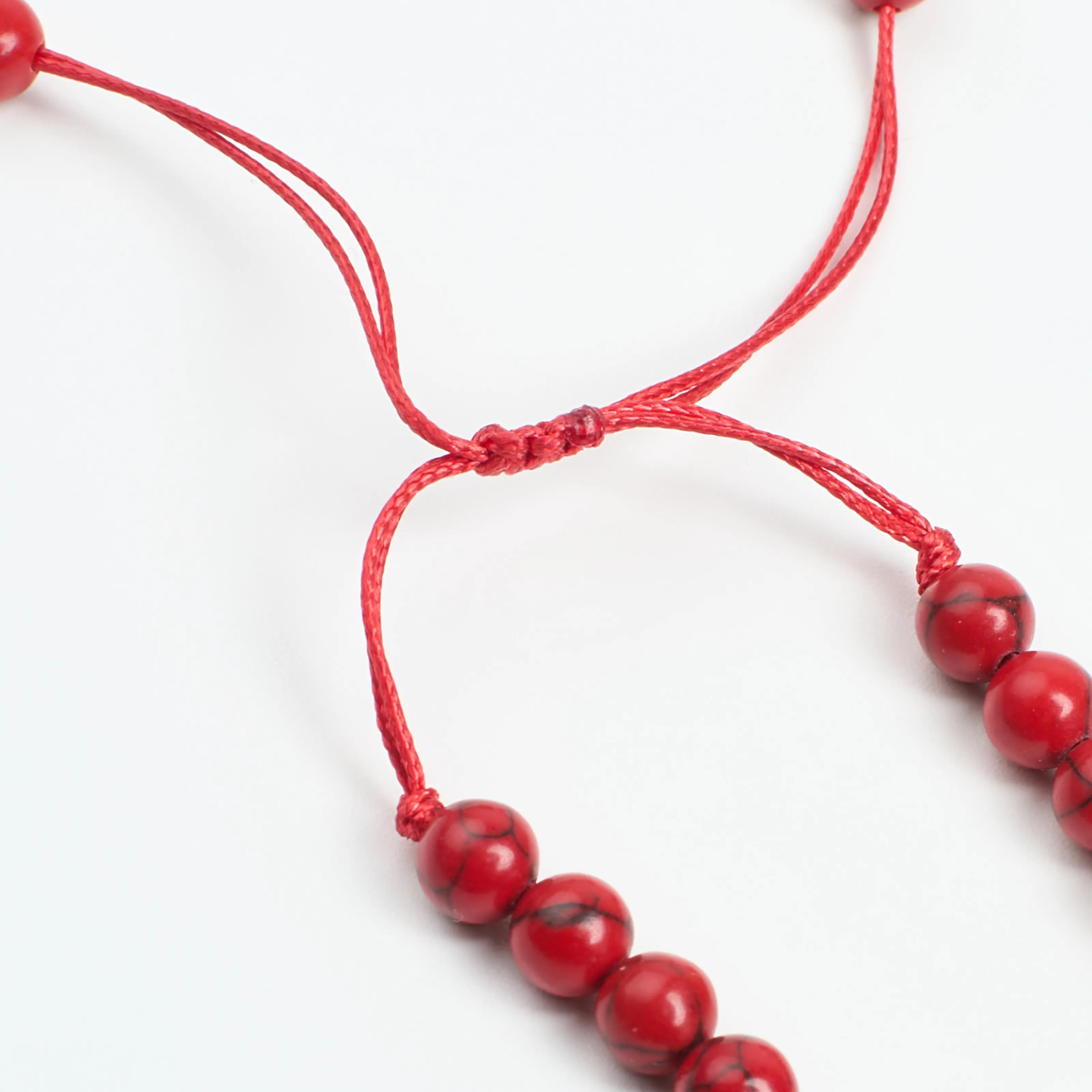 Астробраслет красный кахолонг поддержка Марса и личной силы