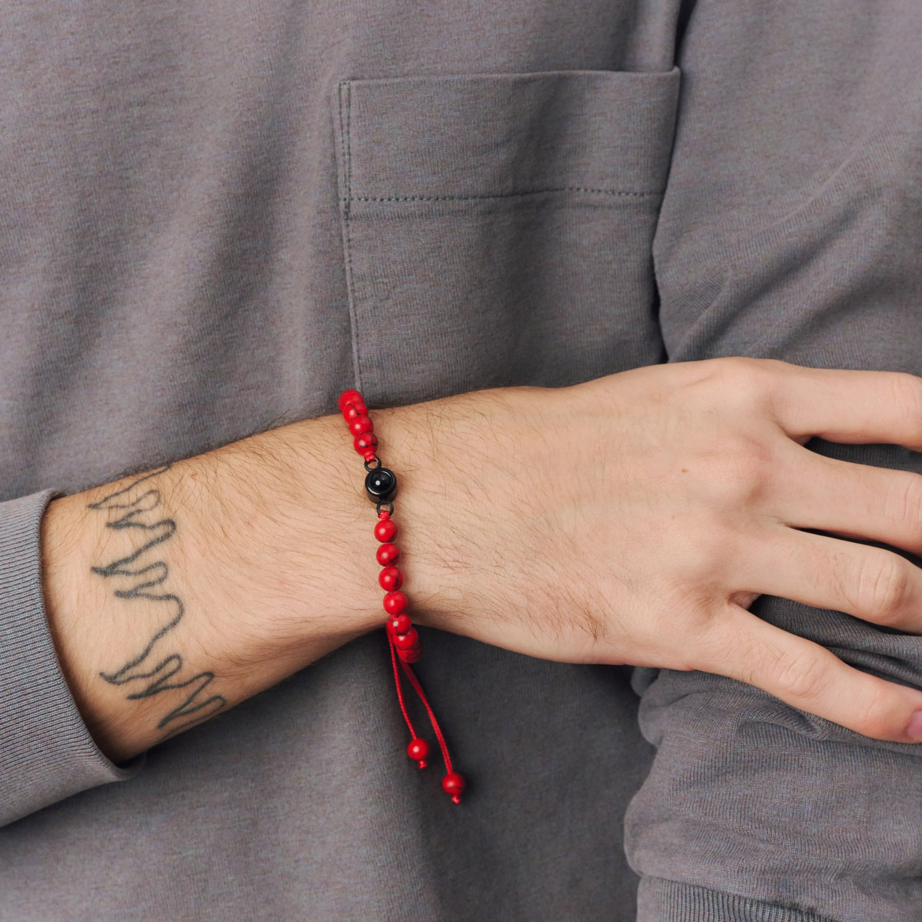 Красный кахолонг браслет для астрологических ритуалов силы