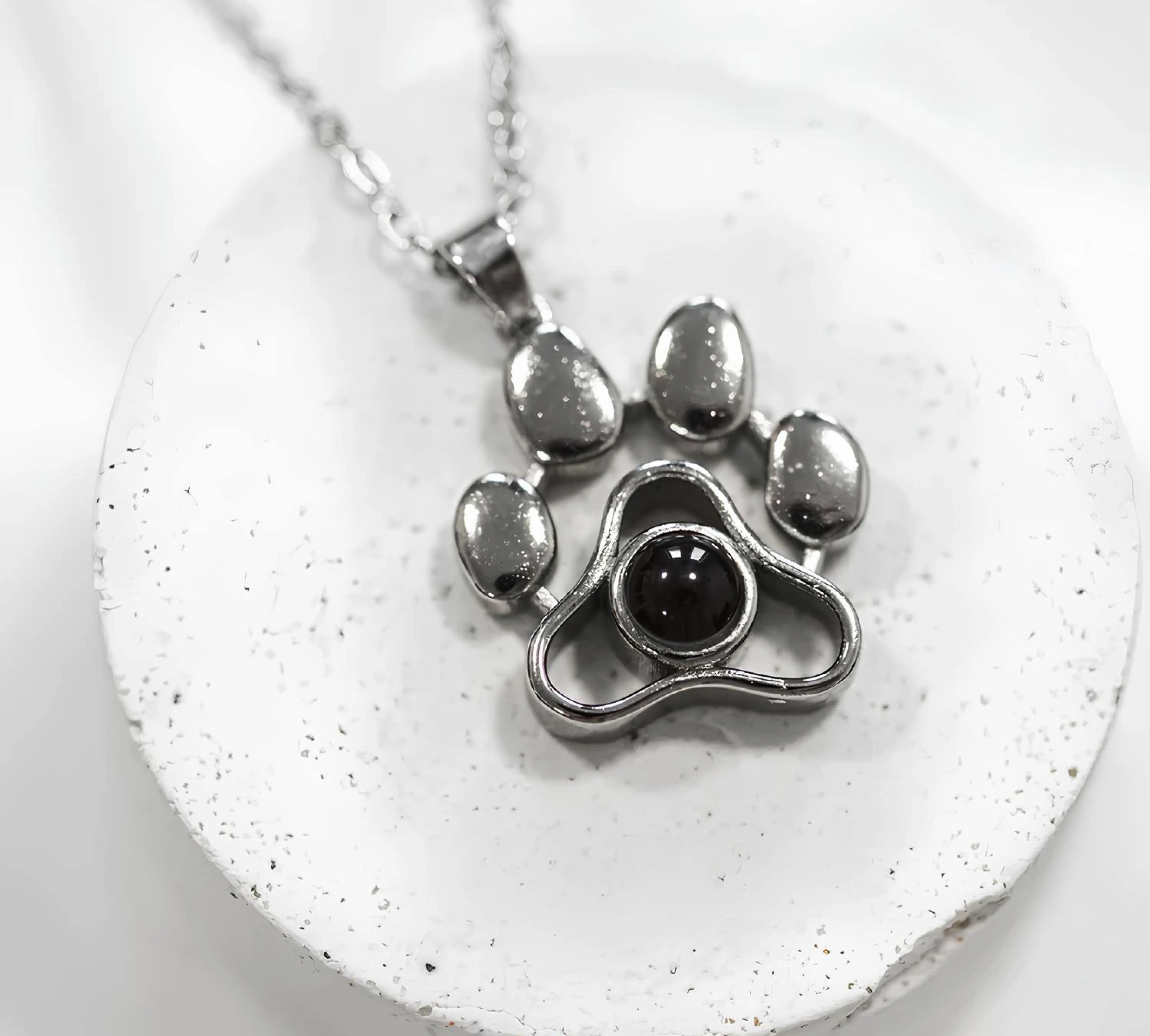 Ювелирный браслет лапка подарок собачнику